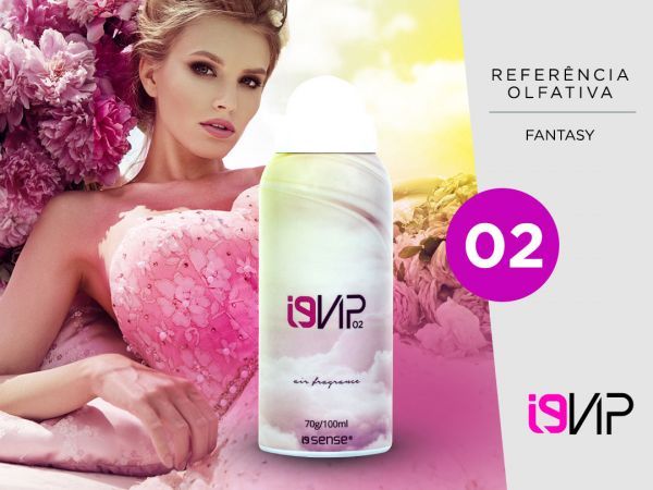 i9Vip 02 Aerossol 100ml (Perfume Feminino) - FANTASY(*)
