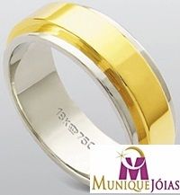 C740-C440 - alianças de ouro 18k, com brilhantes - Marca cpl