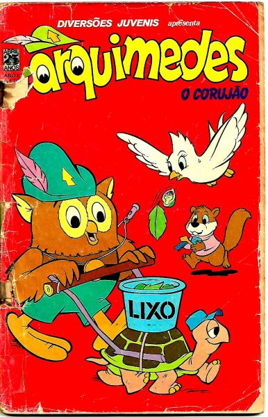 ARQUIMEDES-O CORUJÃO-DIVERSÕES JUVENIS #20-ED.ABRIL-1975