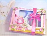 Arquivo silhouette kit mini confeiteiro Flamingo