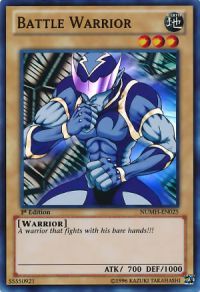 Battle Warrior NUMH-EN025 - Super Rare