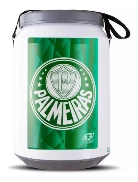 Cooler Térmico Time Palmeiras 24 Latas Com Alça Cerveja Água