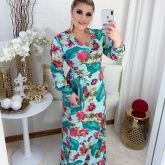 Vestido de crepe com elastano veste do 38 ao 44