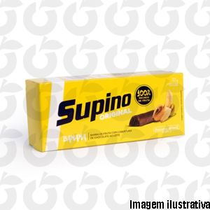 Barra de Frutas Original Banana Chocolate Branco Zero 3x24g Banana Brasil