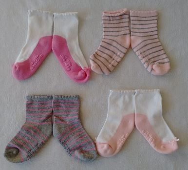 ASA01- Kit 4 pares Meias 12/24M - GAP
