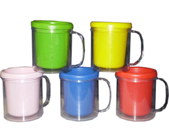 Canecas Porta Foto 300 ml para personalizar - Montagem com Rosca muito mais facil de Montar !!!