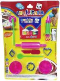 Kit Massinha De Modelar Confeitaria Com Formas