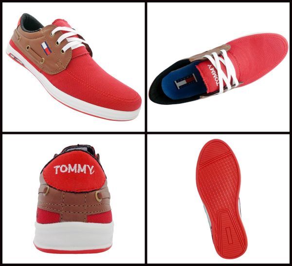 Sapatênis Tommy Hilfiger Vermelho