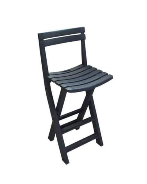 Cadeira Plástica Alta Dobrável Bistrô Arqplast