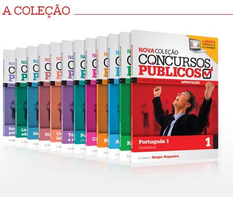 colecao concursos publicos