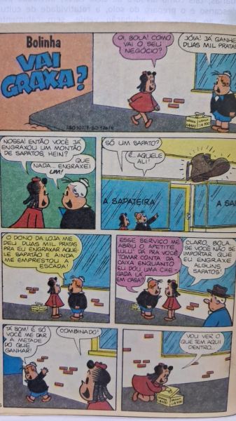 Gibi Bolinha 176 Abril 1991 Caso da raquete de Tenis