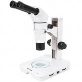 Microscópio Estereoscópio com Objetiva Zoom 0,8x -8X Iluminação-CS/AT-TNE 100B