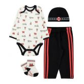 Conjunto Body Trenzinho 4 peças - Brandili