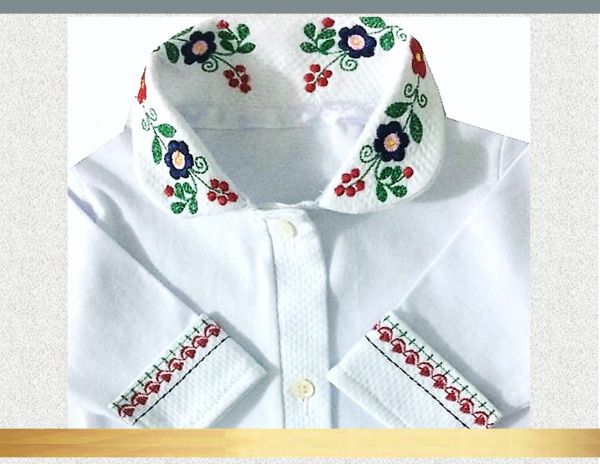 Body branco - Tema: Bordado Floral