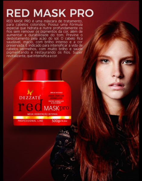 Máscara Pigmentada matizadora RED PRO