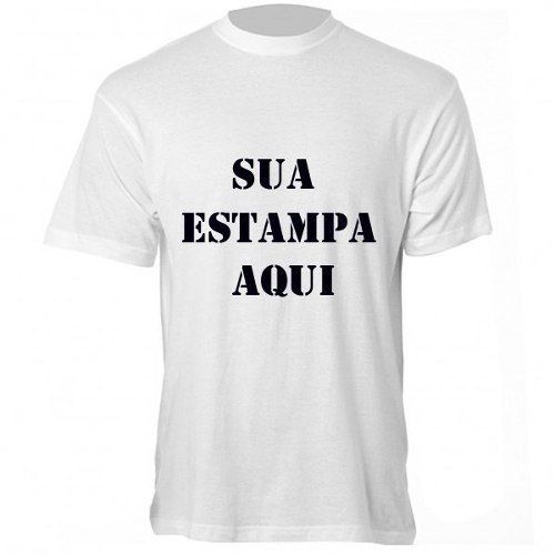 Camisa Branca Personalizada