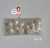 Meia pérola com (10pacotes)
