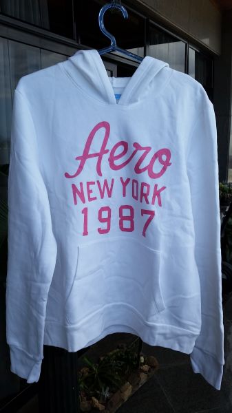 Casaco De Moletom Aeropostale - Branco - GG