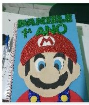 CADERNOS DECORADO em EVA