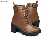 1-Ankle Boot com meia pata feminina roqueira- bota cano curto salto TORRICELLA inverno luxo