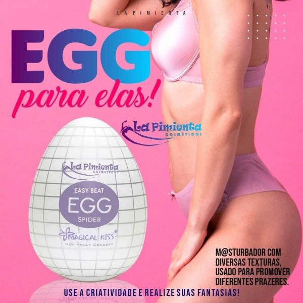 MASTURBADOR MASCULINO EGG SPIDER