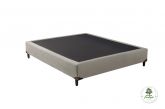 Base Casal 138x188x40 Corino Bege SR Movelaria