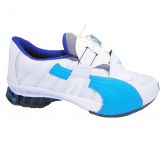 Tênis Puma Disc Cell Aether SL Branco e azul 11496