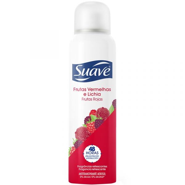 DESODORANTE SUAVE FRUTAS VERMELHAS 150ML