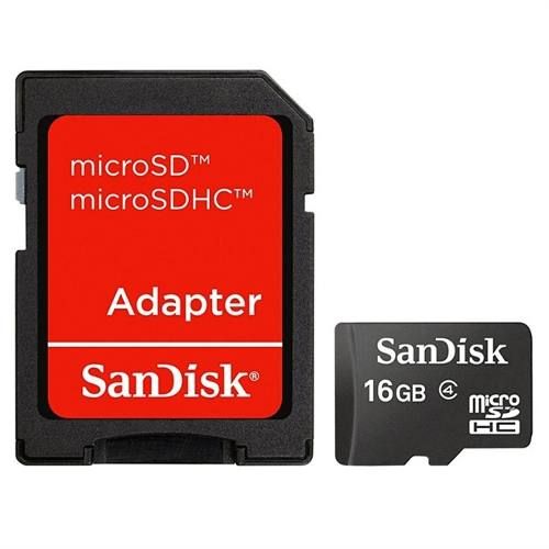 Cartão de Memória 16Gb SanDisk classe 4