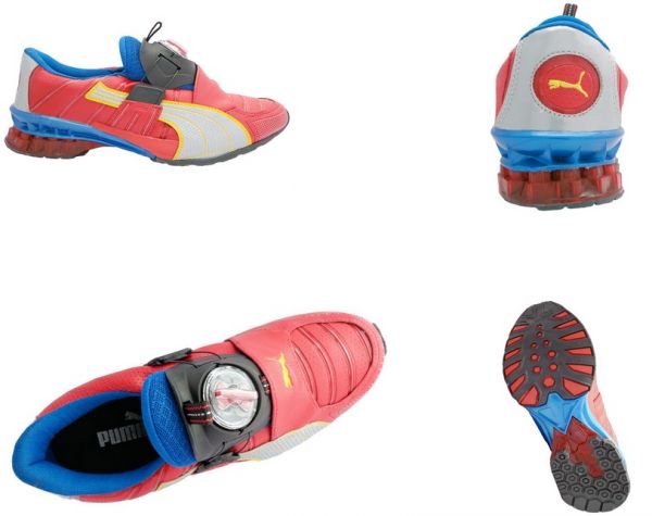 Tênis Puma Disc Cell Aether SL Vermelho e Azul Mod:12327