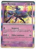 Pokemon Xerneas Holofoil Escarlate e Violeta Mega Evolução