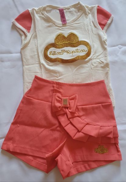 Conjunto Short Saia - Ref: 0002