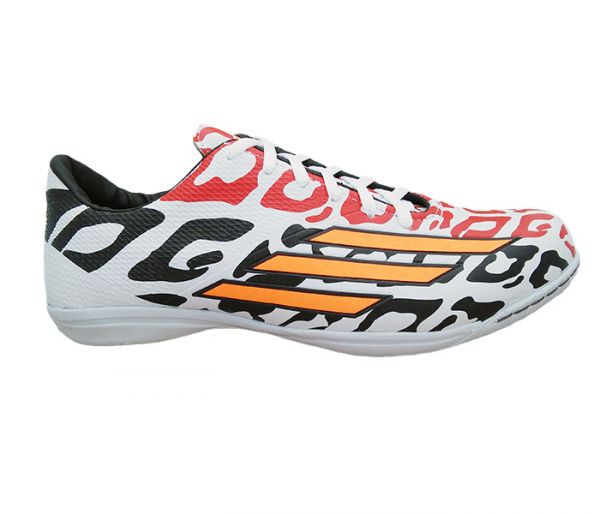Chuteira Futsal Adidas F50 Messi Branco e Vermelho