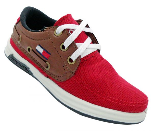 Sapatênis Infantil Tommy Hilfiger Vermelho