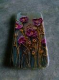 Capa De Celular Iphone 6s De Silicone Pintado Em Alto Relevo