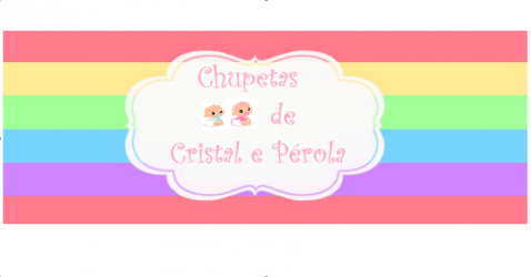 Chupetas de Cristal e Pérola