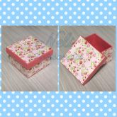 ( VENDIDA ) Caixinha Flores Rosa