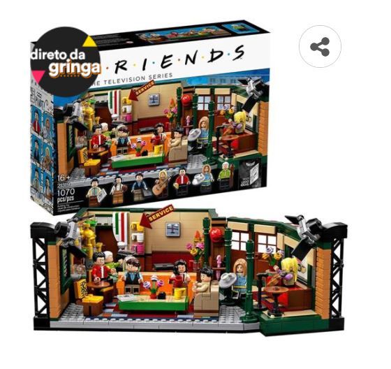 Brinquedo LEGO ideas Friends Central Park 21319, 1070 Peças