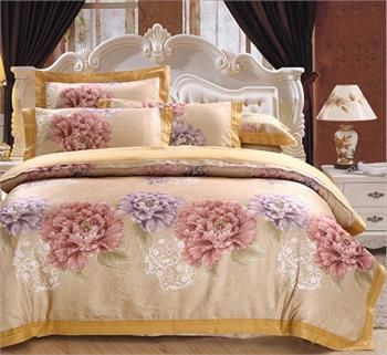 Jogo De Cama Queen 4Pçs