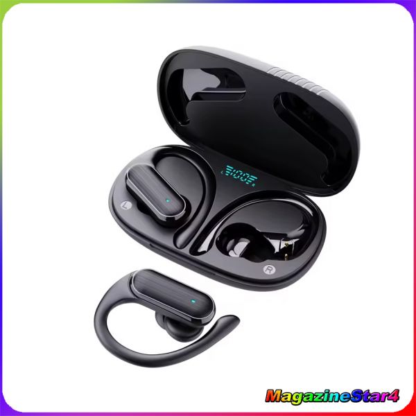 Fone de ouvido de gancho A520 bluetooth, sem fio ideal para esportes não cai da orelha