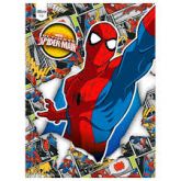 CADERNO BROCHURA 60 FOLHAS CAPA FLEXIVEL SPIDER-MAN - TILIBRA