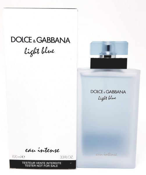 Tester Perfume Light Blue Intense edp  Dolce Gabbana -Lançamento (TESTER)