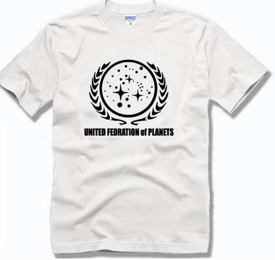 Camiseta Star trek- United Fedration of Planets