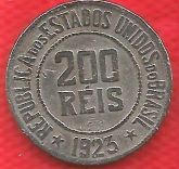 095-2 - 200 Réis 1923 - Tiragem 1.655.000