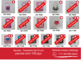 Sacola P/ presente 1- 9x15 PT C/ 100 pçs
