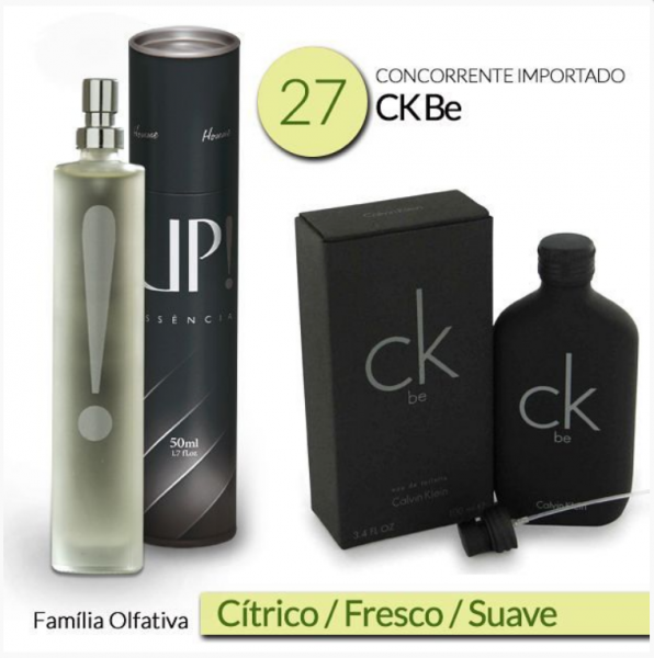 Perfume Unissex 50ml - UP! 27 - Ck Be