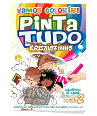 LIVRO DE PINTURA PINTA TUDO DA TURMA DO CRISTÃOZINHO LV03
