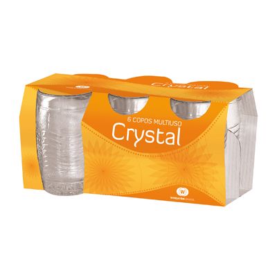 COPO DE AGUA 320ML CRISTAL