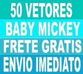 50 Vetores Baby Mickey