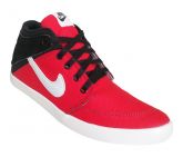 Tênis Nike Suketo Cano Médio Vermelho e Preto
